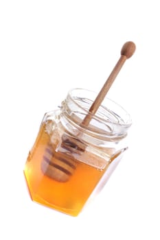 swet honey isolated on the white background