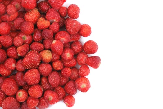 strawberries as very nice red natural food background