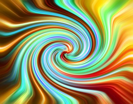 abstract color twirl background generated by the computer 