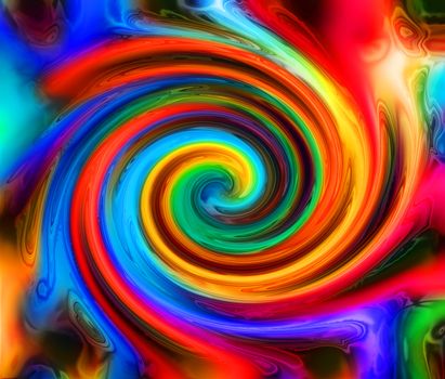 abstract color background generated by the computer