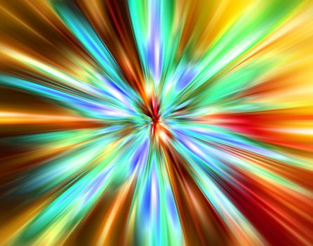 abstract explosion background generated by the computer 