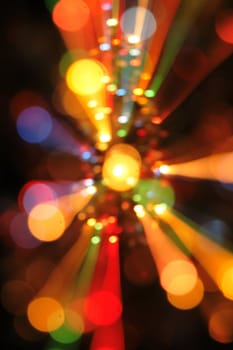 very nice christmas background with color lights