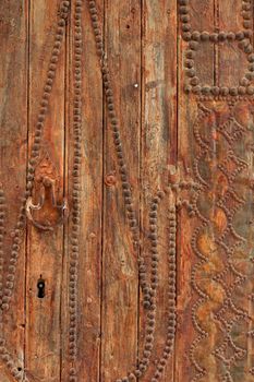old door texture from the old house