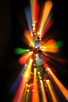 color xmas background from the color lights