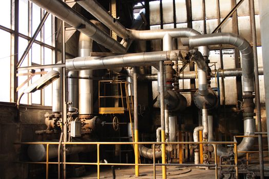 very nice steel background from the Ostrava city