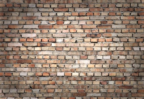 very nice brickwall from the old bricks