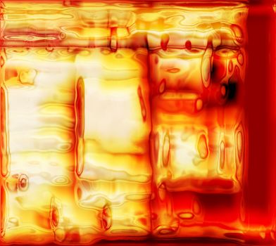 abstract fire background generated by the computer