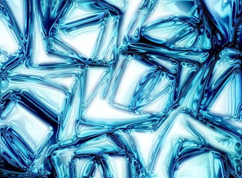 abstract ice background generated by the computer