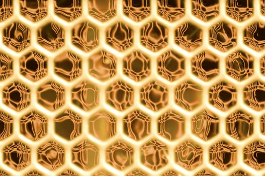 abstract honey background generated by the computer