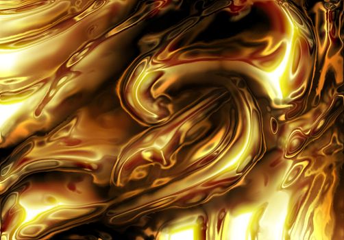 abstract golden background generated by the computer