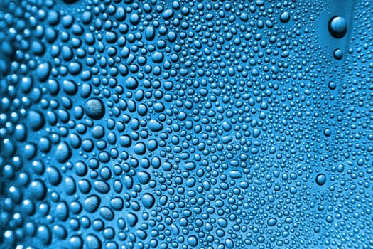 very nice and blue water drops texture
