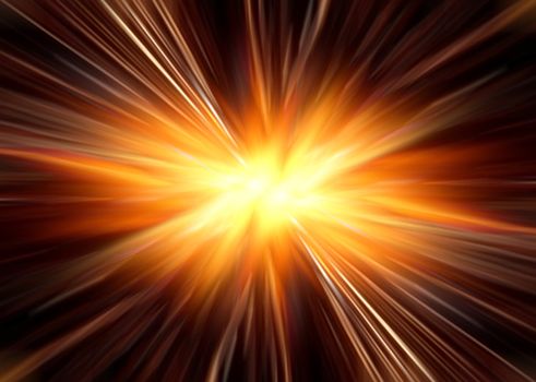abstract explosion texture generated by the computer 