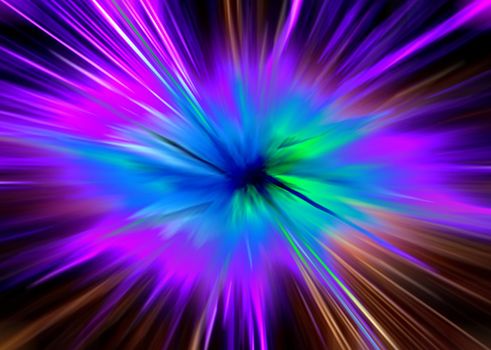 abstract explosion texture generated by the computer 