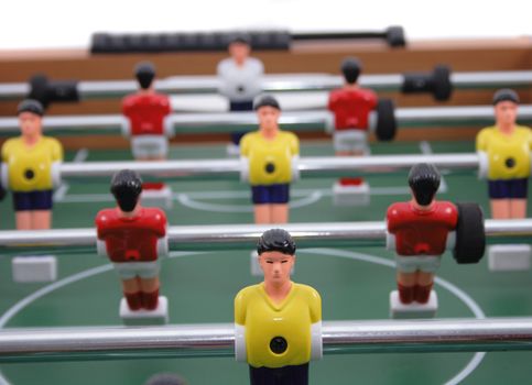 table soccer game as very nice sport background