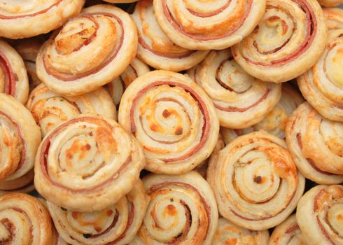 czech salt cokies very nice food background
