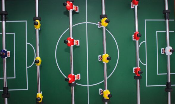 table soccer as very nice sport background
