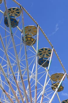 very nice carousel and blue sky in the Prague 