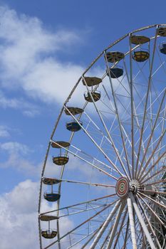 very nice carousel and blue sky in the Prague 