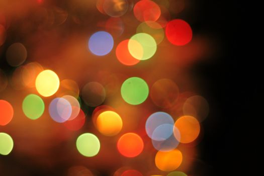 nice xmas background from the christmas lights