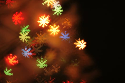 nice xmas background from the christmas lights