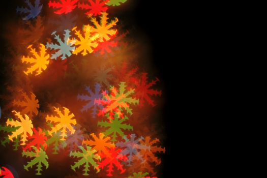 nice xmas background from the christmas lights