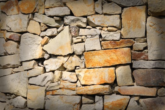 wall texture from the old castle as material background