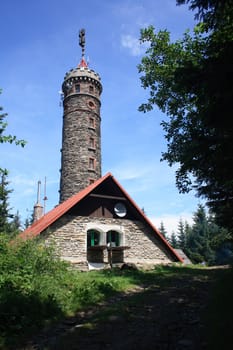 Zlaty Chlum it is lookout tower in czech republic