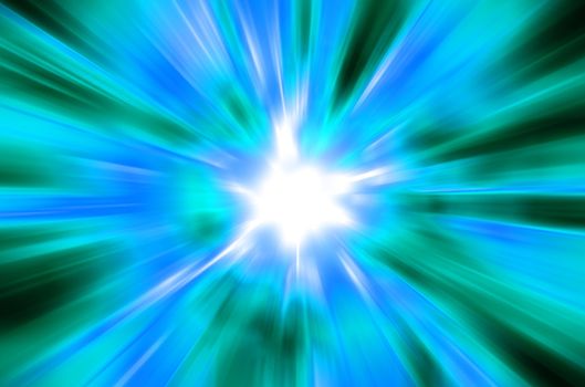 abstract explosion background generated by the computer