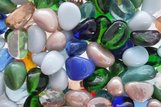 color glass stones as very nice abstract background