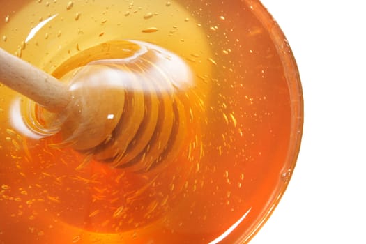 nice food background from the fresh honey