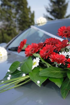 very nice flowers as easy wedding background