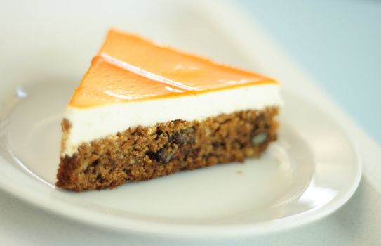sweet desert (cheese cake) as very nice food background