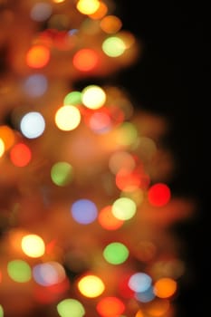 christmas background from the color xmas lights