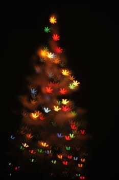 very nice color christmas background in the night
