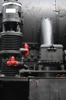 technological background from the mine museum in Ostrava