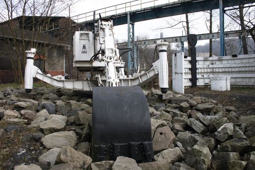modern mining machine from the coal mine