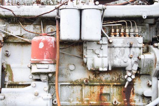 technological background from the mine museum in Ostrava