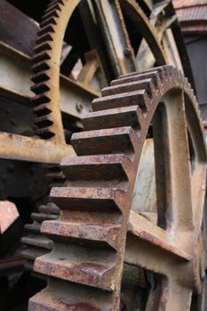 steel machine wheel as nice technological background