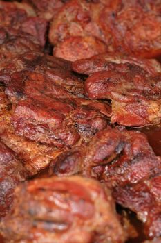 grilled meat as very nice food background