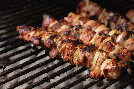 grilled meat as very nice food background