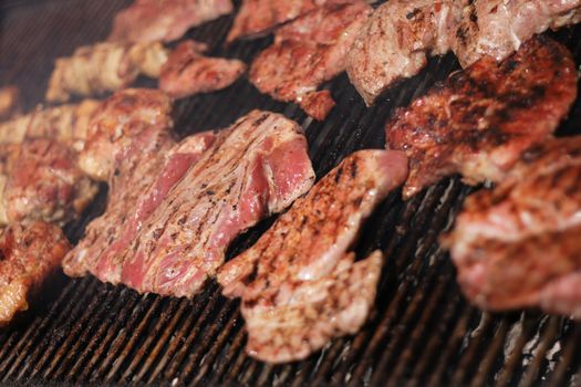 fresh steaks as very nice food background