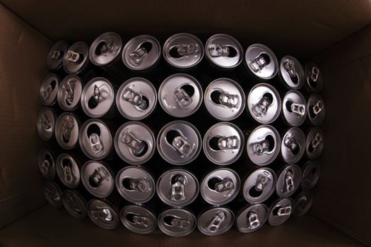 empty beer cans ias very nice drink background