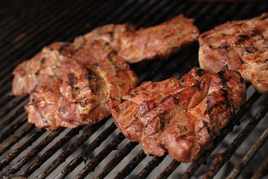 grilled meat as very nice food background