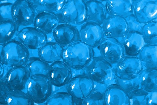 blue magic water drops as nice abstract texture