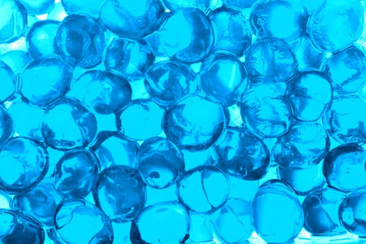 water drops background as nice blue texture