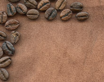 seeds of caffee as very nice food background