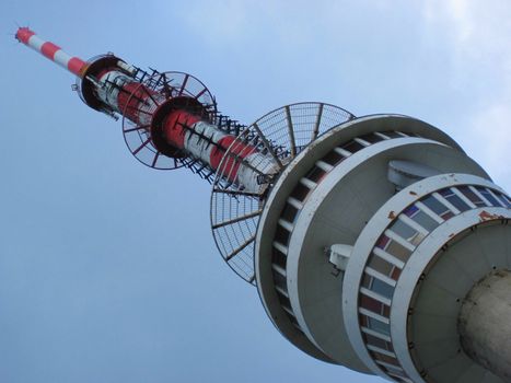 Praded (TV and GSM transmitter) in the Jeseniky mountains