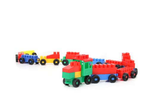 plastic train