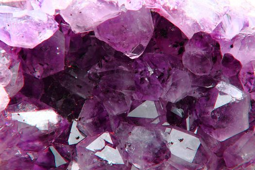 nice violet amethyst background from my mineral collection