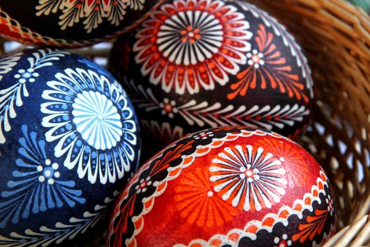 easter eggs as very nice holidays background